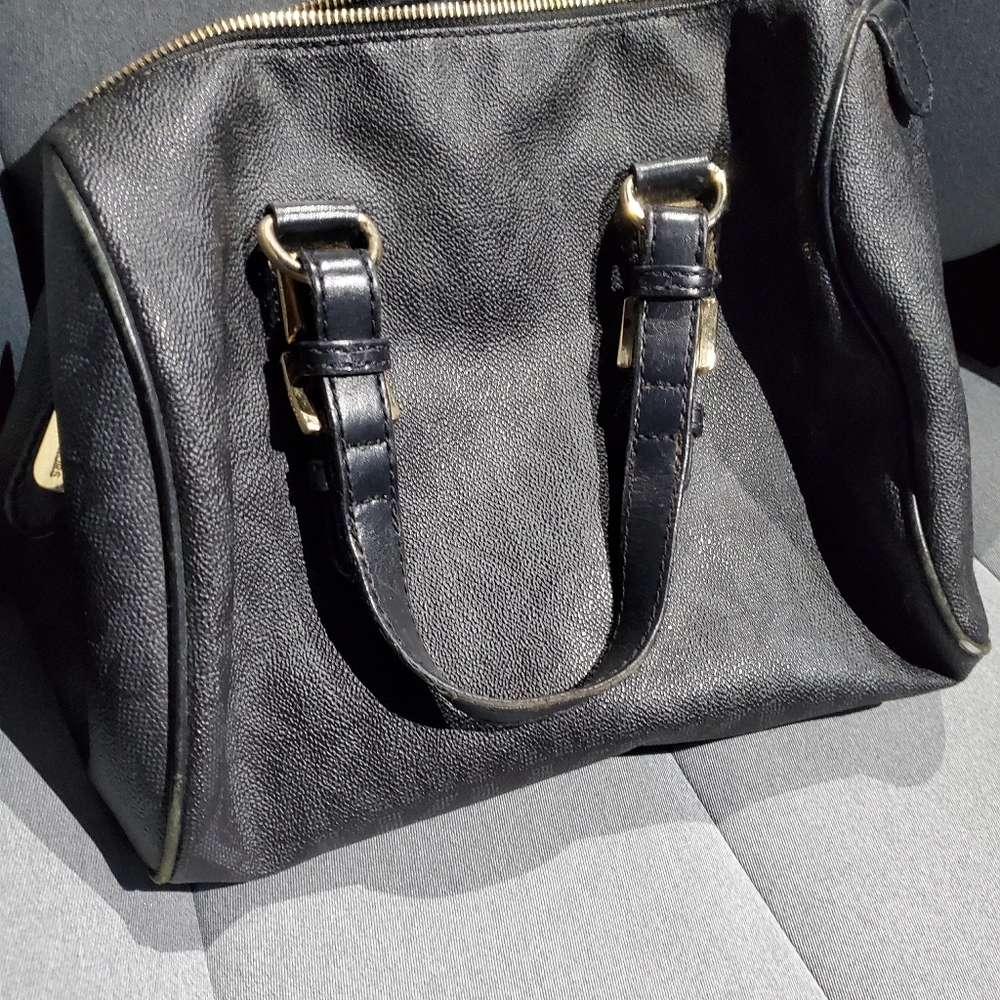 Black top handle Michael Kors bag